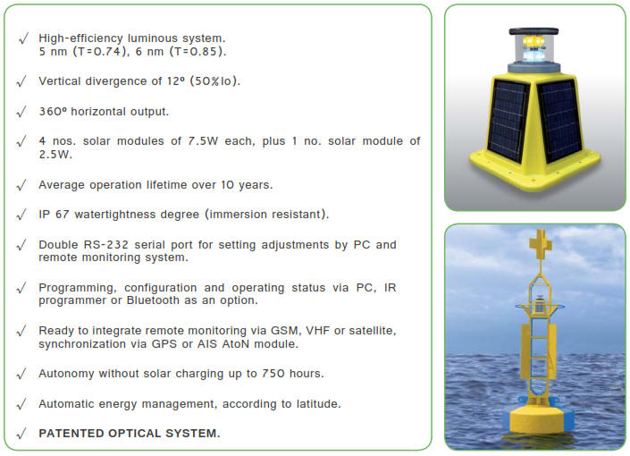 MCL 250-N Solar LED Self Contained Light