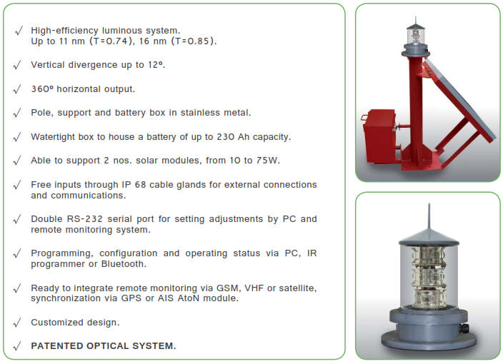 MSK 160 Solar LED Self Contained Light