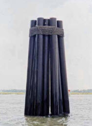 Plastic Marine Piles HDPE