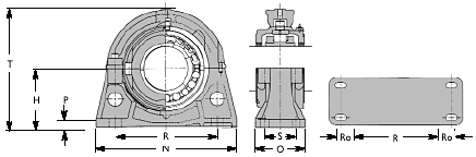 Pillow Block Split Roller Bearings