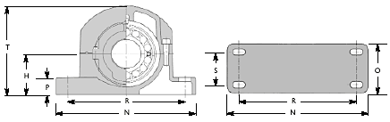 Pillow Block Split Roller Bearings