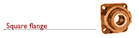Square Flange Split Roller Bearing