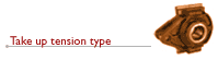 Take Up Tension Type Split Roller Bearing