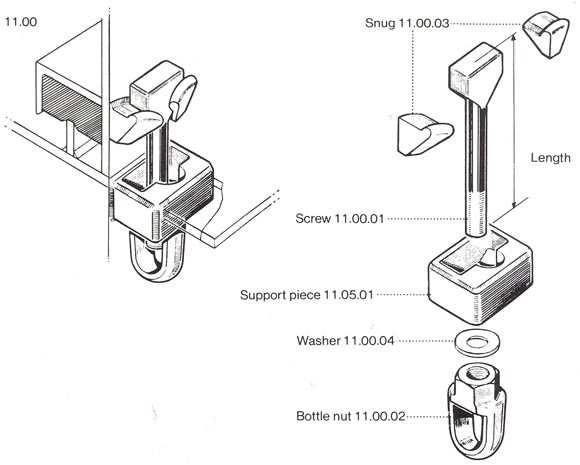 Quick Acting Hatch Cover Cleats