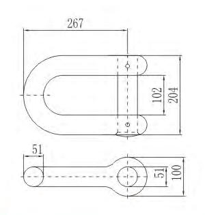 42 Ton Shackle