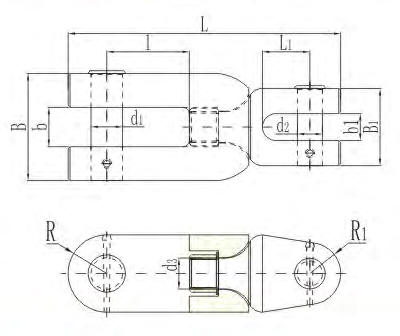 A Type Swivel Shackle