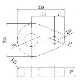 Anchor Mooring Chain Plate