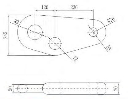 Anchor Mooring Chain Plate