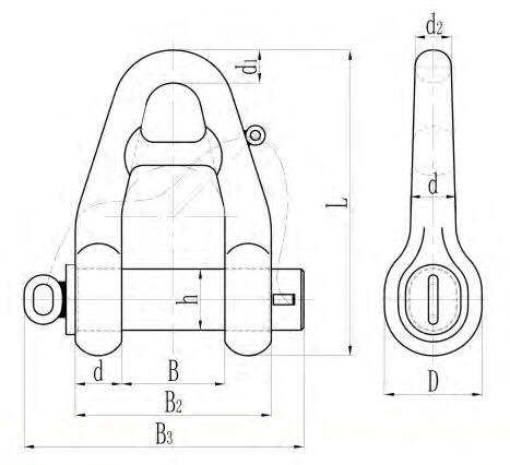 Buoy Shackle A Type