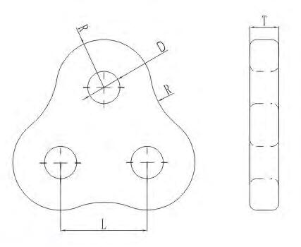 Triangle Plate Curved Type