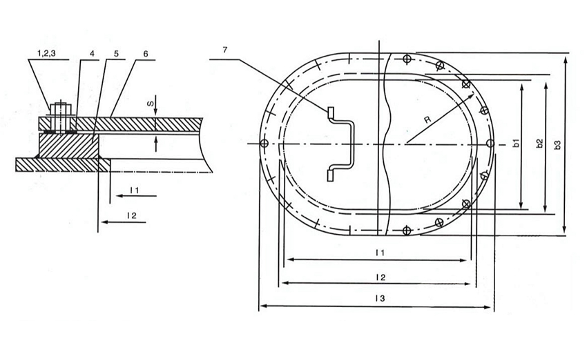 Low Profile Marine Manhole Covers - Tank Access Cover