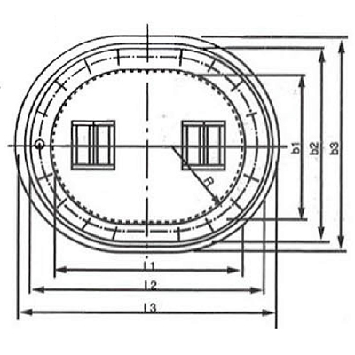 Flush Marine Manhole Covers Tank Access Cover