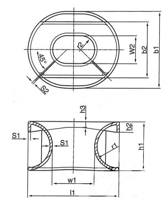 Ship Chock Panama Chock DIN 81915 Type A