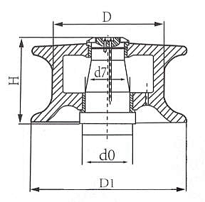 Ships Guide Warping Roller GB/T 10105-88 and NS 2585