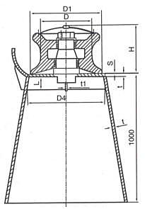 Ship Warping Guide Roller CB/T 436 2000 Type A