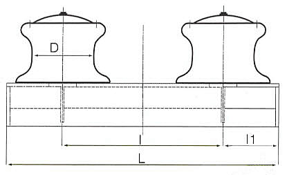 Ship Guide Warping Roller JIS F 2014-87 and CB 58-83