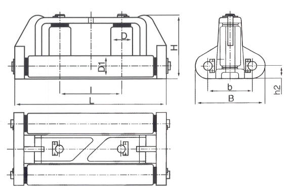 Ship Marine Fairlead CB 3015-83 Type A