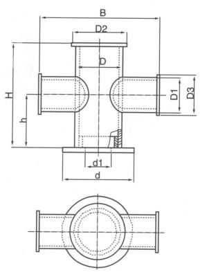 Single Ship Mooring Bitts GB/T 10106-88 Type B