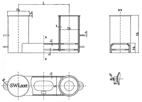 Double Ship Mooring Bitts ISO 13795-2012