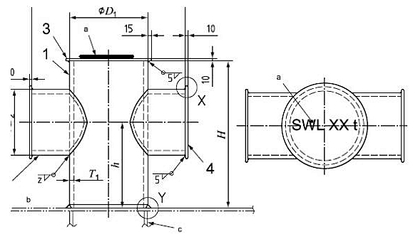 Single Ship Mooring Bitts ISO 13797