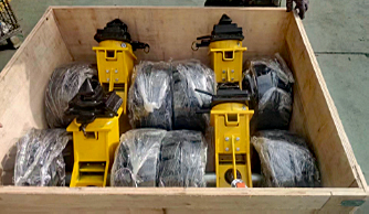 ISO Shipping Container Casters Solid Rubber