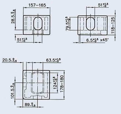 Shipping Container Parts Corner Castings - Steel