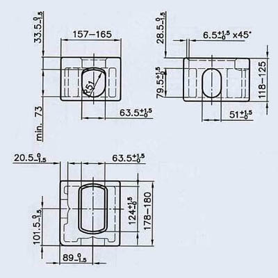 Shipping Container Parts Corner Castings - Steel