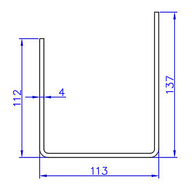 Shipping Container Door Header Upper and Lower