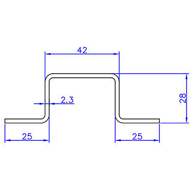 Shipping Container Door Rail and Floor Spacer