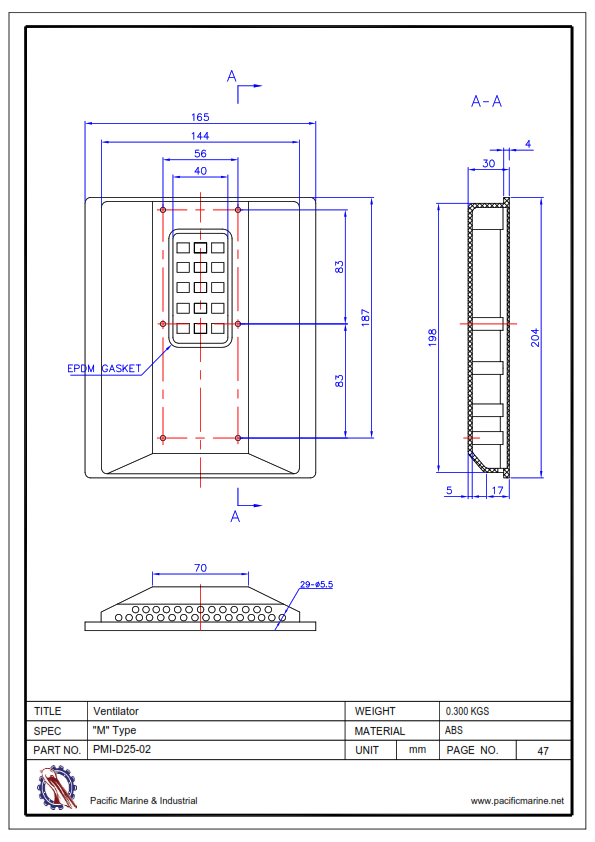 Shipping Container Parts:  Vents and Ventilators