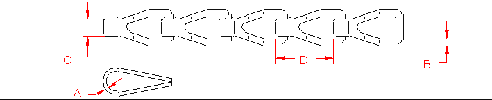 Stainless Steel Sash Chain