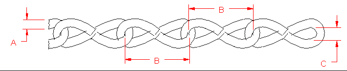 Stainless Steel Single Jack Chain