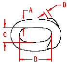 Stainless Lap Link