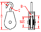 Stainless Steel Pulley Blocks