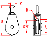 Stainless Steel Pulley Blocks