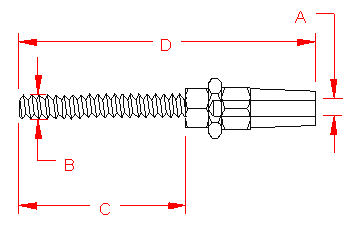 Stainless Swageless Stud