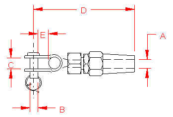 Stainless Swageless Toggle