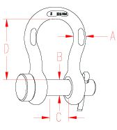 Stainless Steel Anchor Shackle