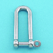 Stainless Long D Shackle