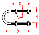 Stainless Long U Bolt