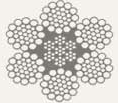 6 X WS31 IWRC Parallel Laid Wire Rope