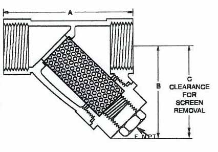 250 Lbs. Y Strainers