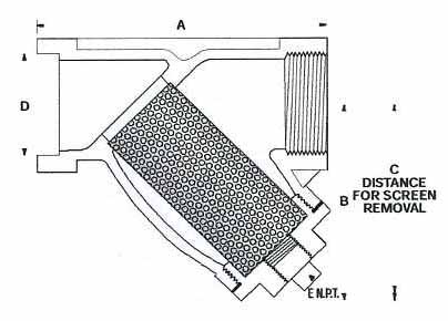 300 Lbs. Y Strainers