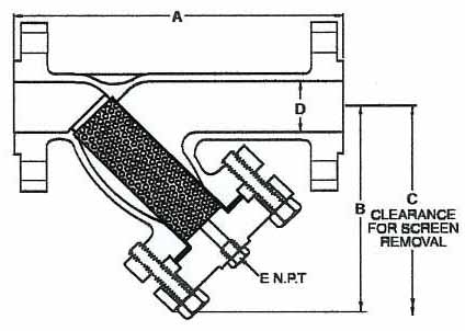 600 Lbs. Y Strainers