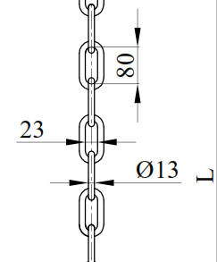 13 mm lashing chain speed lashing