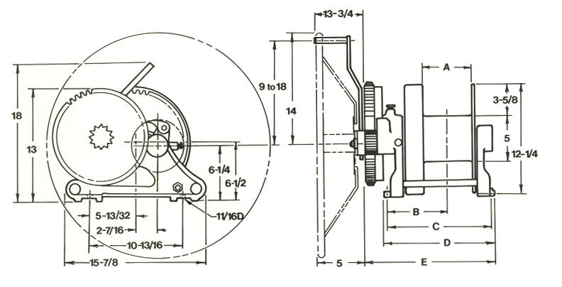 5 Ton Heavy Duty Hand Winch