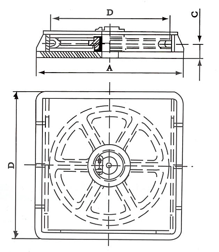 Vertical Wire Rope Sheave Fairlead