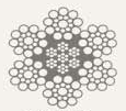 6 X S19 IWRC Parallel Laid Wire Rope